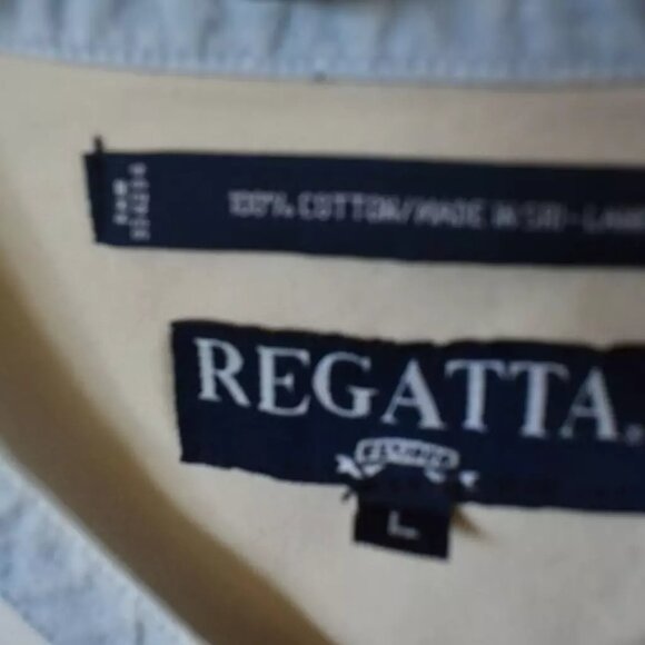 Vintage Regatta RH 934284 Button Up Size Large - Picture 3 of 3